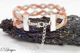 Intertwining Wire Kumihimo Bracelet ⎮ For him, her, everyday, fancy dress