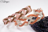 Intertwining Wire Kumihimo Bracelet ⎮ For him, her, everyday, fancy dress