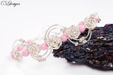 Roses fidget wirework bracelet