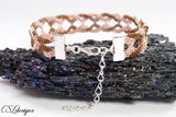 Intertwining Wire Kumihimo Bracelet ⎮ For him, her, everyday, fancy dress
