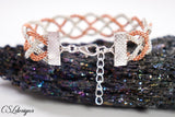 Intertwining Wire Kumihimo Bracelet ⎮ For him, her, everyday, fancy dress