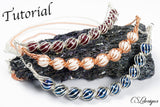 Candy Spirals wirework necklace tutorial