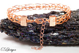 Triple twist wirework bracelet ⎮ Copper