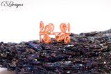 Leaves wirework ring ⎮ Copper
