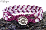 TUTORIAL BUNDLE ⎮ Chevron and beaded chevron macrame bracelets