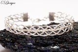 Triple twist wirework bracelet ⎮ Silver