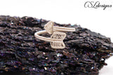 Arrow wirework ring ⎮ Silver