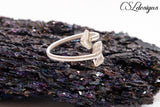 Arrow wirework ring ⎮ Silver
