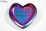 Engraved jewelry trays ⎮ Heart and oval shaped