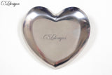 Engraved jewelry trays ⎮ Heart and oval shaped