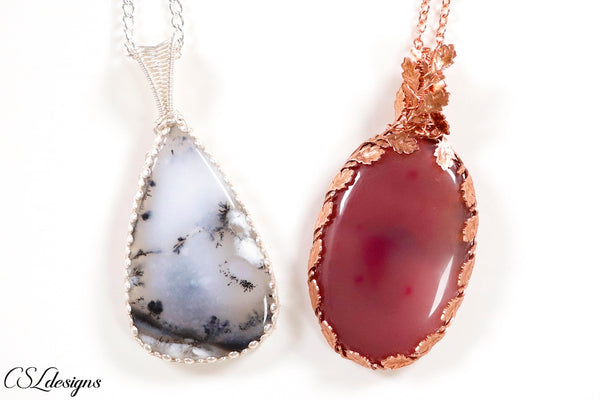 Gallery Wire Cabochons ⎮ Copper, silver and more