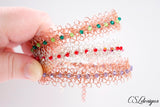 Elegant Wire Crochet Bracelet