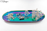 Engraved jewelry trays ⎮ Heart and oval shaped
