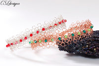 Elegant Wire Crochet Bracelet