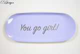 Engraved jewelry trays ⎮ Heart and oval shaped
