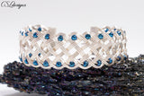Interwoven wirework bracelet