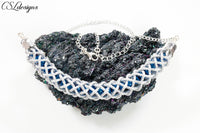 Hollow braid wire kumihimo necklace
