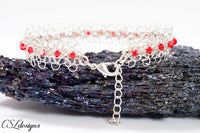 Elegant Wire Crochet Bracelet