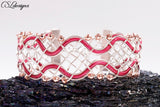 Imperial braided wirework bracelet