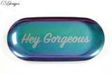 Engraved jewelry trays ⎮ Heart and oval shaped