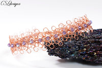 Elegant Wire Crochet Bracelet