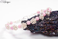 Roses fidget wirework bracelet