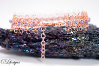 Elegant Wire Crochet Bracelet