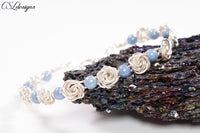 Roses fidget wirework bracelet