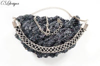 Hollow braid wire kumihimo necklace