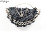 Hollow braid wire kumihimo necklace