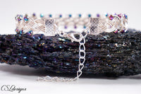 Goddess braid wirework bracelet