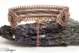 Unisex coiled wirework bracelet