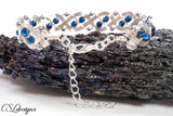 Regal braided wirework bracelet