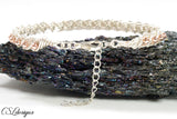 Elegant wirework tennis bracelet