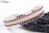 Astral viking knit wirework bracelet