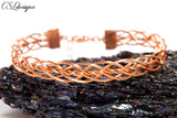 Triple twist wirework bracelet ⎮ Copper