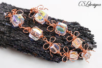 Presents wirework earrings ⎮ Copper