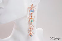 Presents wirework earrings ⎮ Copper
