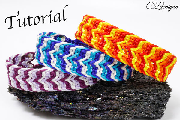 Friendship Bracelet Patterns Kumihimo Chevron Pattern Chevron
