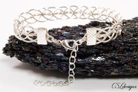 Triple twist wirework bracelet ⎮ Silver