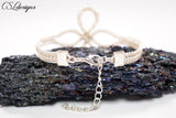 Celtic infinity wire kumihimo bracelet ⎮ Silver